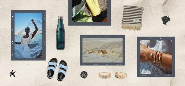 beach day essentials + ocean-inspired jewelry: what we’re loving