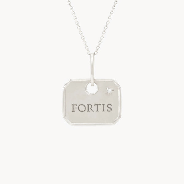 small lioness charm -  sterling silver