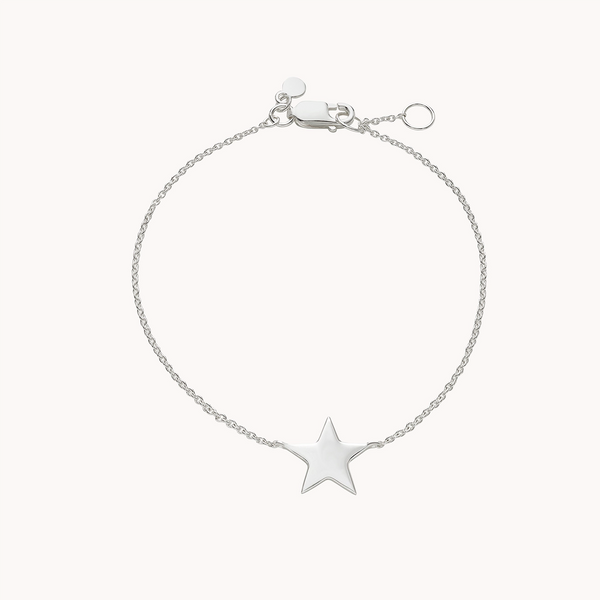 stella star bracelet silver - sterling silver