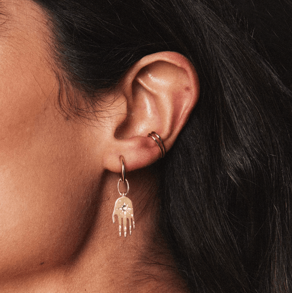Very Small Gold Hoop earrings Product image