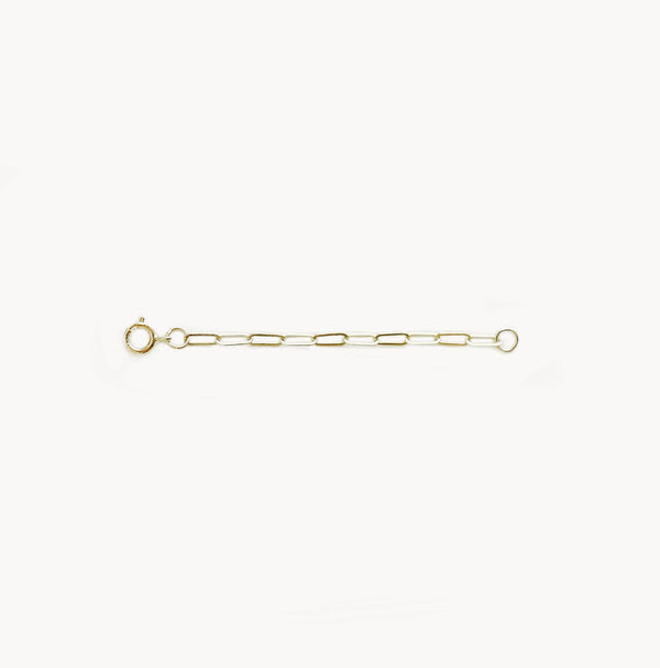 2" Infinite inseparable chain extender - 14k yellow gold