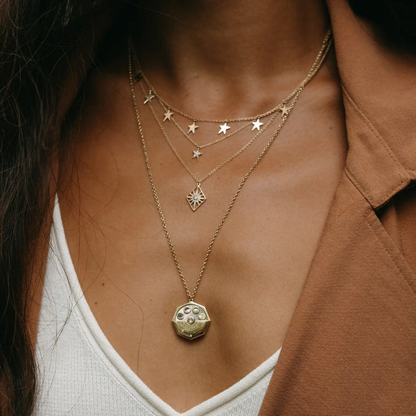 moon phase necklace