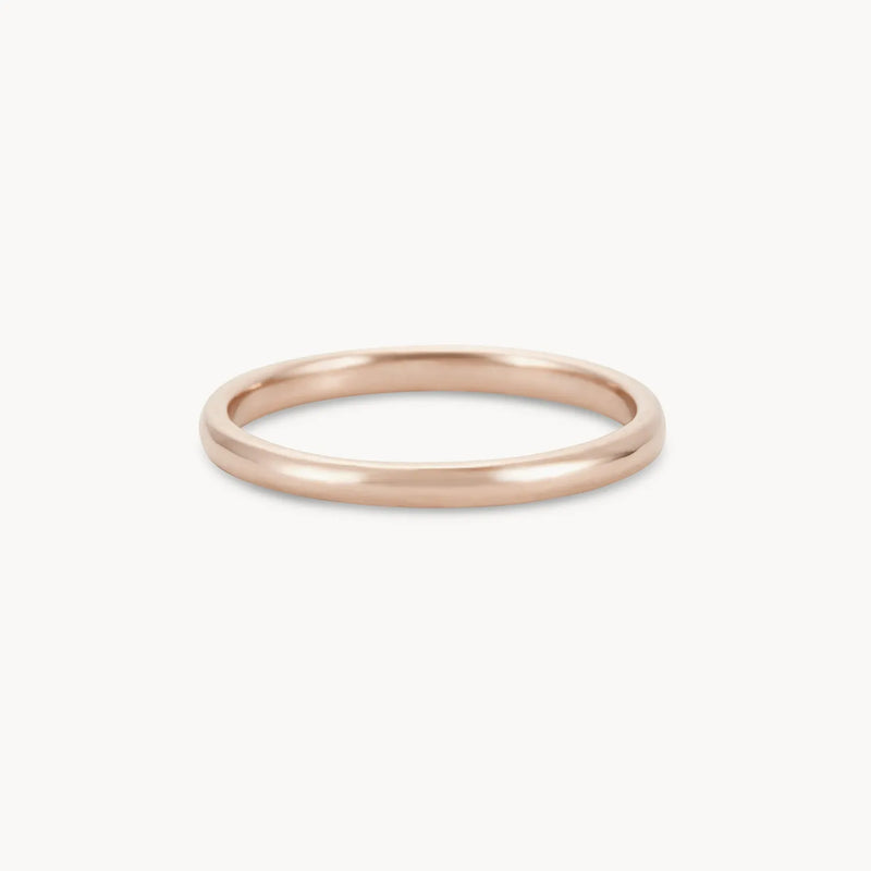 starlight ring - 14k rose gold, white diamond